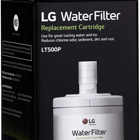 LG LT500P - 6 Month / 500 Gallon Capacity Replacement Refrigerator Water Filter - Picture 2 of 6